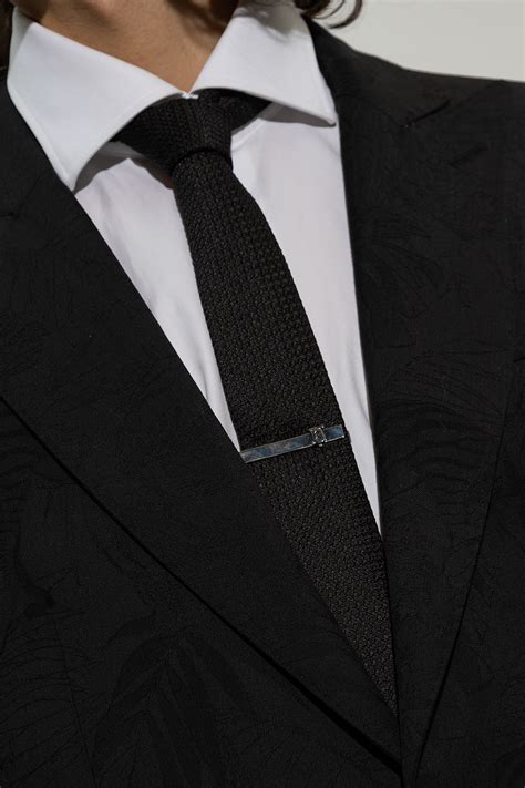 burberry tie clip|burberry silver palladium tie clip.